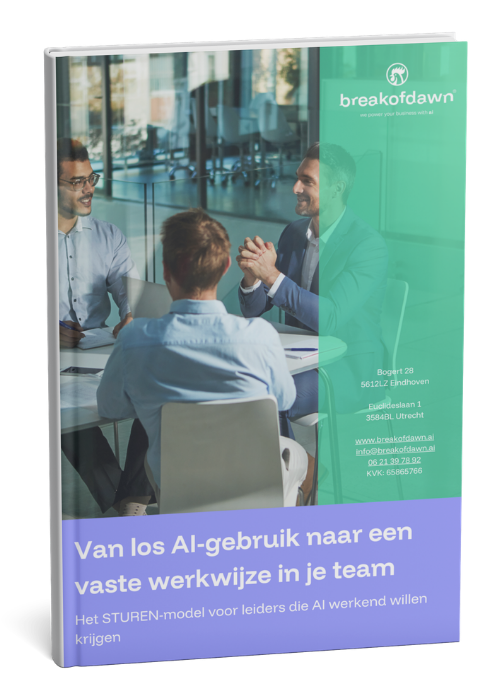 Ebook: van los AI-gebruik naar een vaste werkwijze in je team